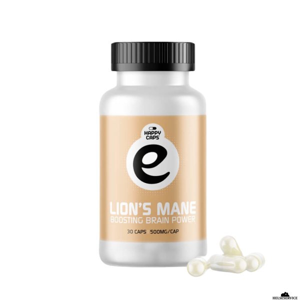 Happy Caps Lion's Mane Superfood 500mg 30 caps