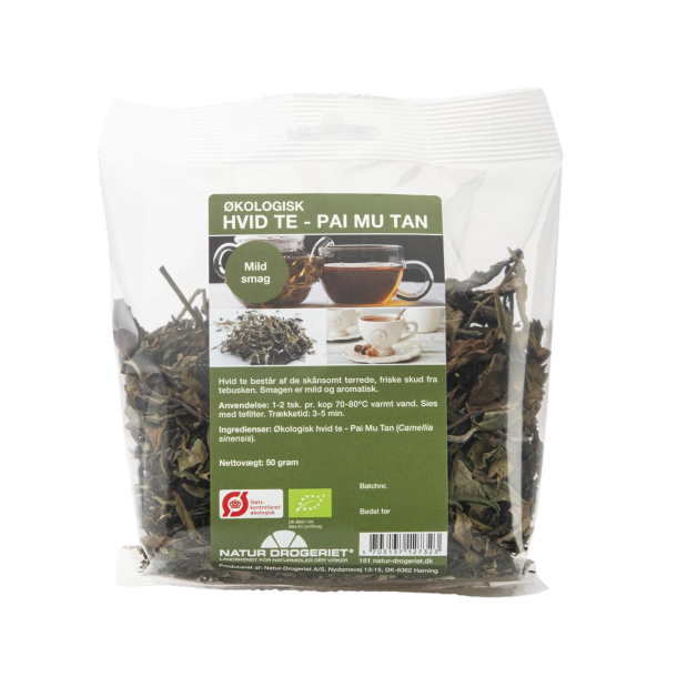 Natur Drogeriet Hvid te - Pai Mu Tan 50 g �ko