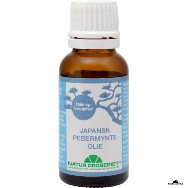 Natur Drogeriet Japansk pebermynteolie 20 ml