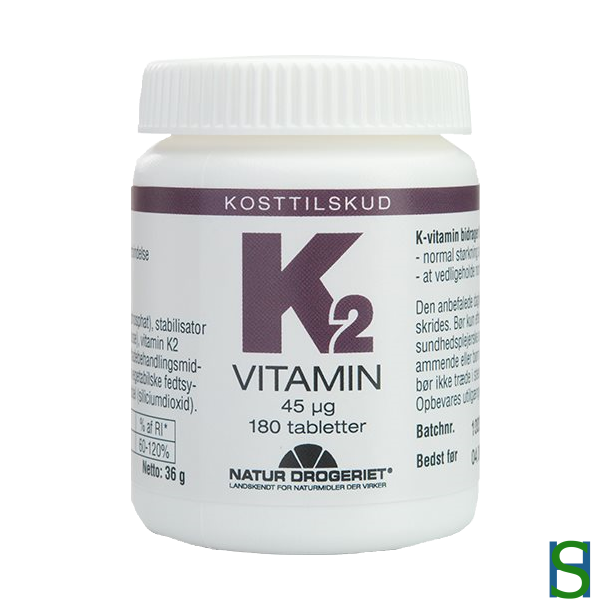 Natur-drogeriet K2-vitamin 180 tab.