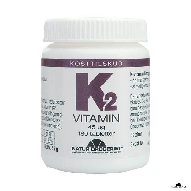 Natur Drogeriet K2-vitamin 180 tab.