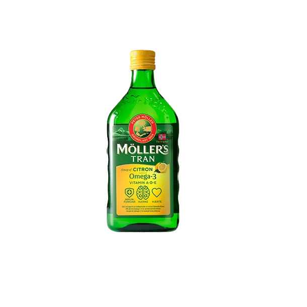 M�llers Tran med citrus 250 ml.