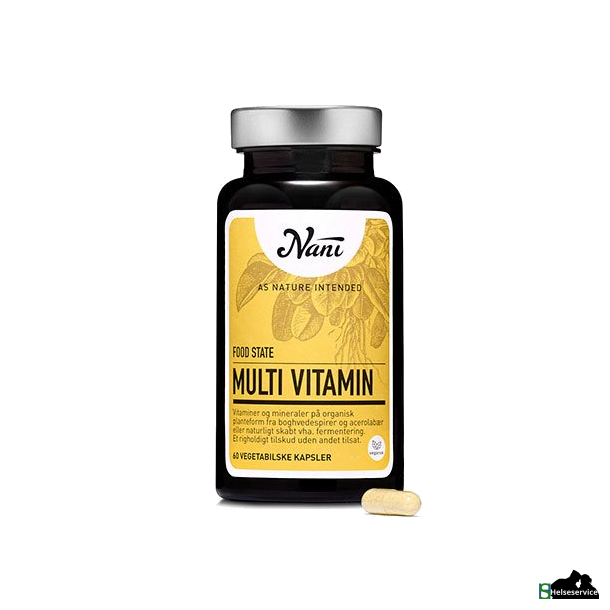 Nani Multivitamin Food state 60 kap