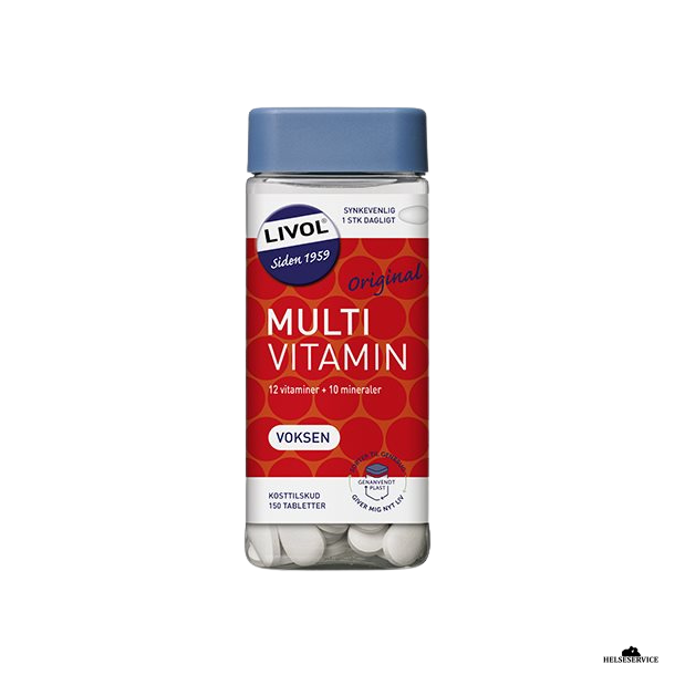 Livol Multivitamin voksne 150 tab.