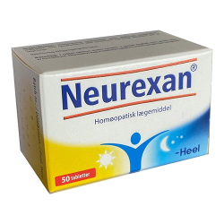 BioVita Heel Neurexan 50 tabletter &ndash; Originalt tysk hom�opatisk middel til balance i nervesystemet og bedre s�vn.