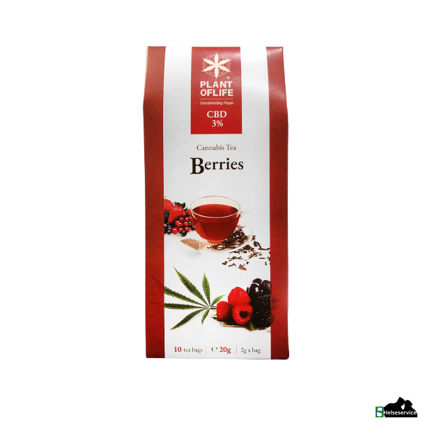 Plant of Life 2.5%-3% CBD Tea Berries (10 bags)