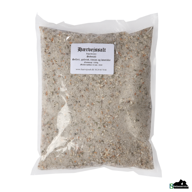 Sydesalt 1 kg. m. lvstikke, selleri, timian og gulerdder