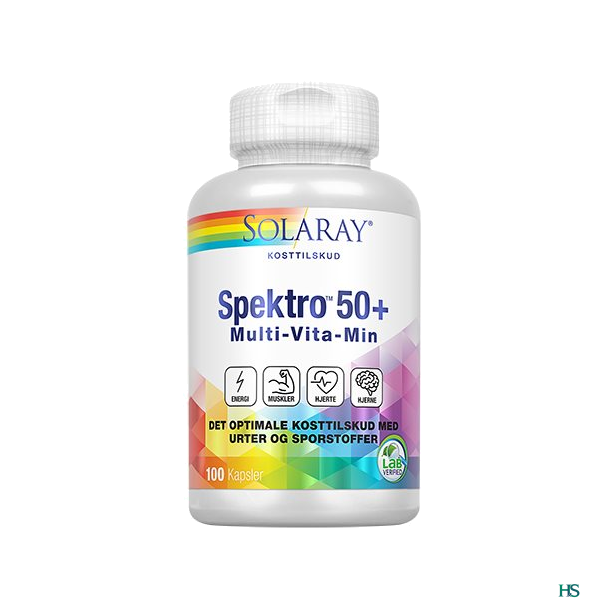 Solaray Spektro50+ Multi-Vita-Min 100 kap.