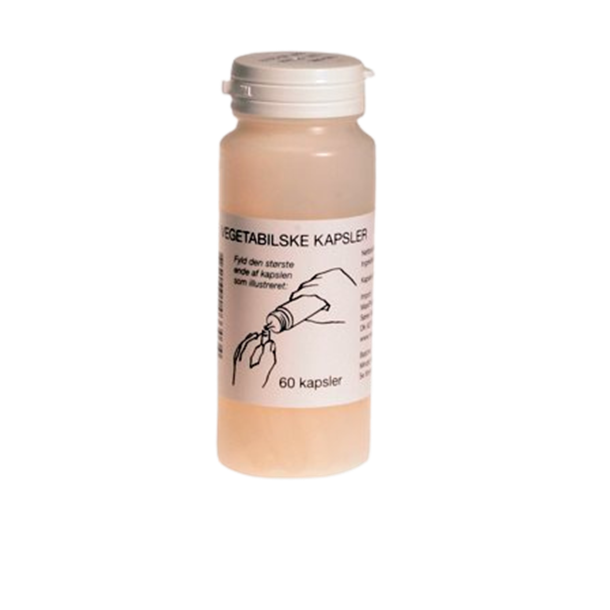 vegetabilske Tomme kapsler 60 stk.