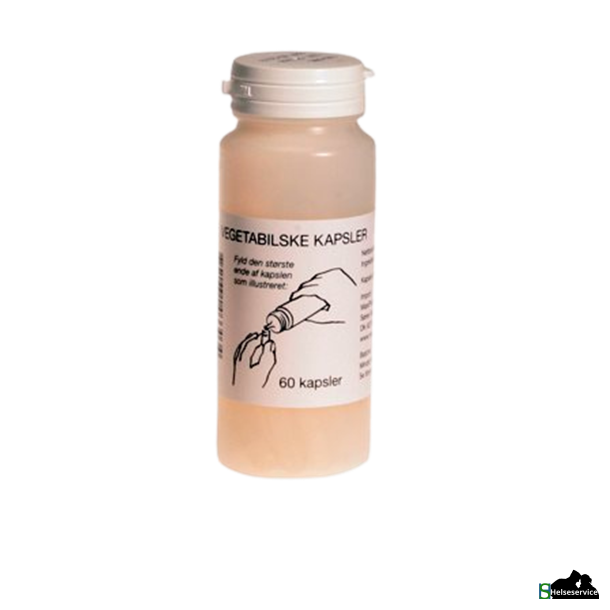 vegetabilske Tomme kapsler 60 stk.
