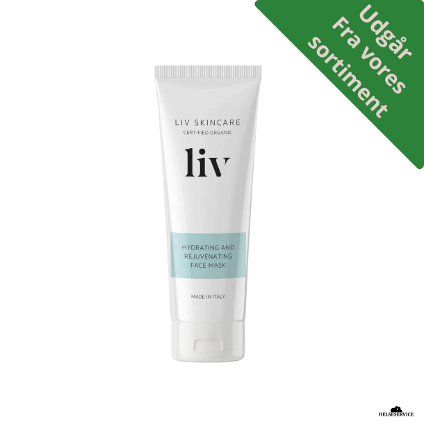 Liv skincare, ensartende CBD fugtmaske, kologisk