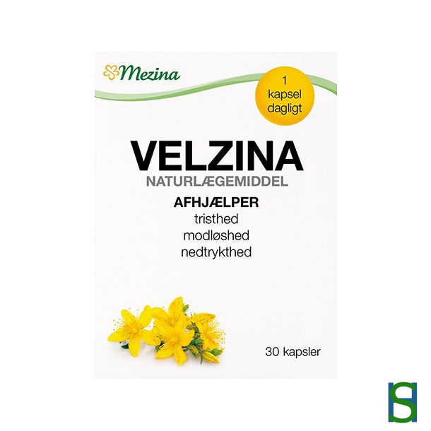 Velzina hypericum 231-333 mg 30 kap