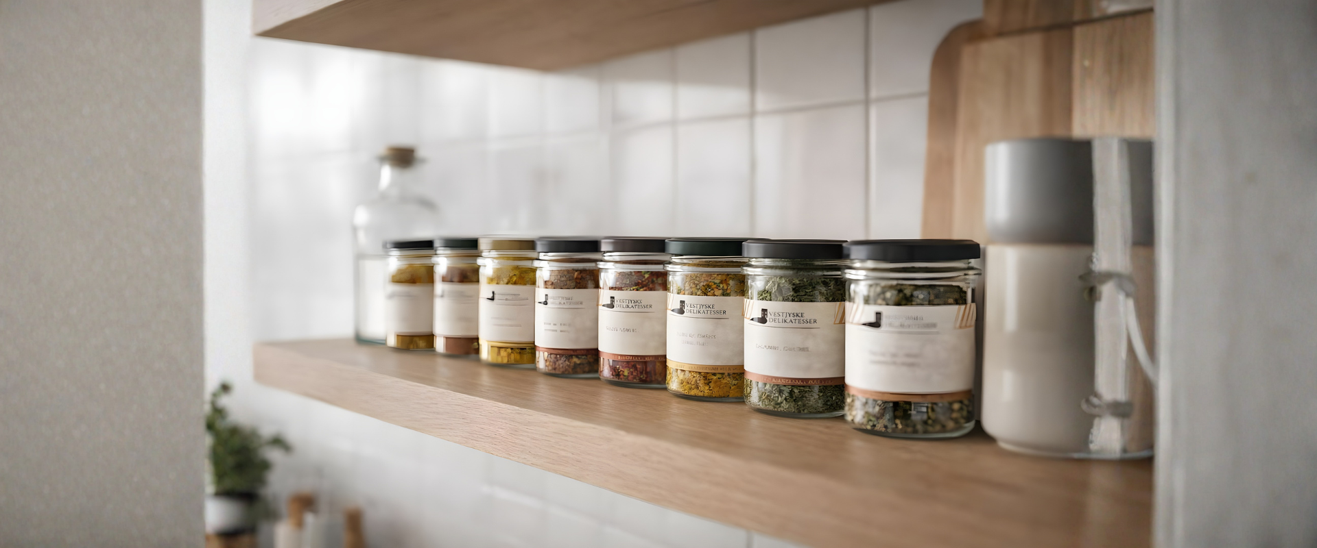 Vestjyske Delikatesser hjemmelavet bruschetta og pesto tapas anretning