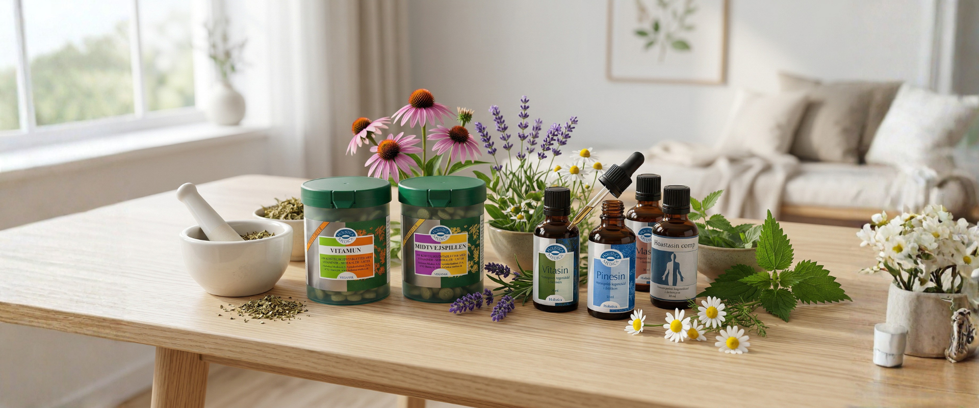 Holistica-Medica tilbyder et stort udvalg af hom&oslash;opatiske dr&aring;ber og naturlige kosttilskud