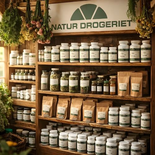 Natur-Drogeriet sortiment og dansk kvalitet